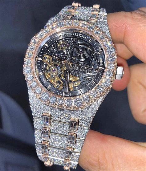 ap watch iced out replica|audemars piguet clone.